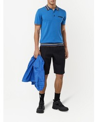 blaues Polohemd von Burberry