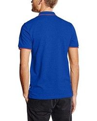 blaues Polohemd von Jack & Jones