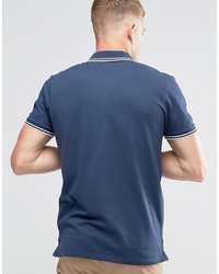 blaues Polohemd von Jack and Jones