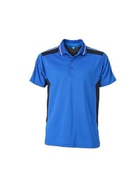 blaues Polohemd von James & Nicholson