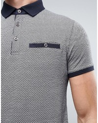 blaues Polohemd von Ted Baker