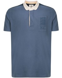 blaues Polohemd von Kent & Curwen