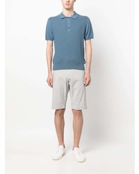 blaues Polohemd von Canali