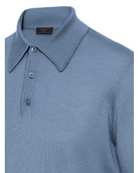 blaues Polohemd von Prada