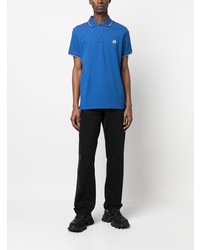 blaues Polohemd von Moncler