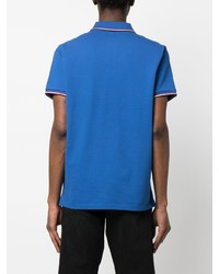 blaues Polohemd von Moncler