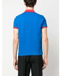 blaues Polohemd von Moncler