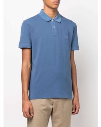 blaues Polohemd von Woolrich