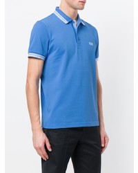 blaues Polohemd von BOSS HUGO BOSS