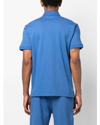 blaues Polohemd von Alexander McQueen