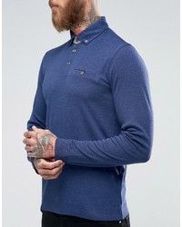 blaues Polohemd von Ted Baker