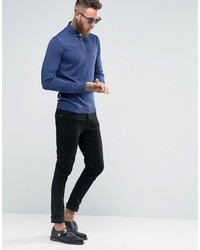 blaues Polohemd von Ted Baker