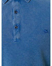 blaues Polohemd von Etro