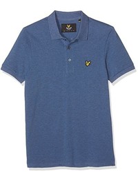 blaues Polohemd von Lyle & Scott