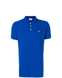 blaues Polohemd von MAISON KITSUNÉ