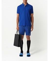 blaues Polohemd von Burberry