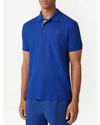 blaues Polohemd von Burberry