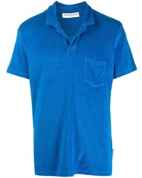 blaues Polohemd von Orlebar Brown