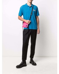 blaues Polohemd von Moschino