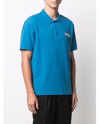 blaues Polohemd von Moschino