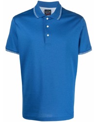 blaues Polohemd von Paul & Shark