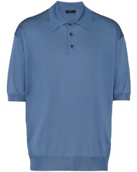 blaues Polohemd von Prada