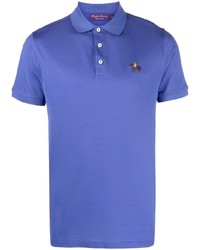blaues Polohemd von Ralph Lauren Purple Label