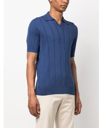 blaues Polohemd von Brunello Cucinelli