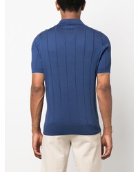 blaues Polohemd von Brunello Cucinelli