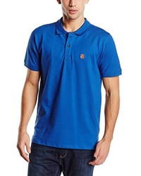 blaues Polohemd von Selected Homme