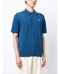 blaues Polohemd von PS Paul Smith