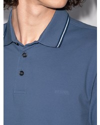 blaues Polohemd von Z Zegna