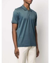 blaues Polohemd von Canali