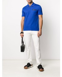 blaues Polohemd von Givenchy