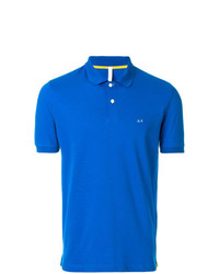 blaues Polohemd von Sun 68