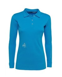 blaues Polohemd von The Classic Rider's