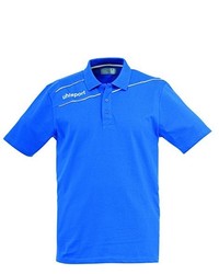 blaues Polohemd von Uhlsport