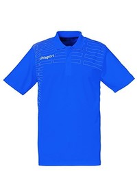 blaues Polohemd von Uhlsport