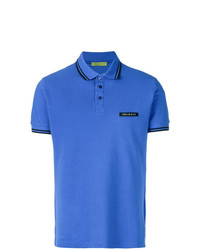 blaues Polohemd von Versace Jeans