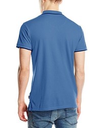 blaues Polohemd von Wrangler