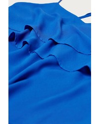 blaues Seide Trägershirt von Esprit