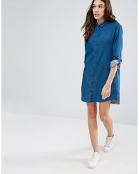 blaues Shirtkleid von Jack Wills