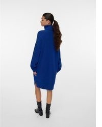 blaues Strick Kleid von Vero Moda