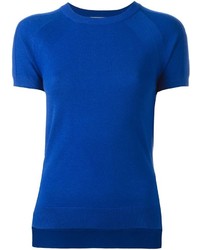 blaues Strick T-shirt von MICHAEL Michael Kors