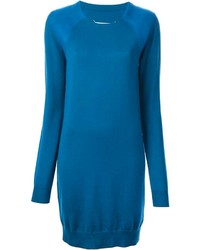 blaues Sweatkleid von Maison Martin Margiela