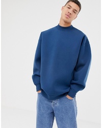 blaues Sweatshirt von ASOS WHITE