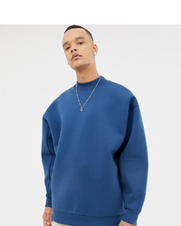 blaues Sweatshirt von ASOS WHITE