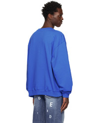 blaues Sweatshirt von We11done