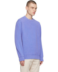 blaues Sweatshirt