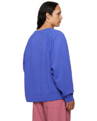 blaues Sweatshirt von Acne Studios